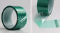 Hittebestendige PET-folie die Groene Isolatieband 0.055mm steunen
